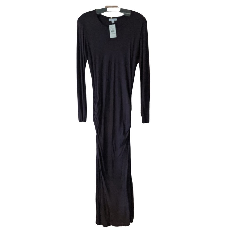 James Perse Long Rich Purple Dress
